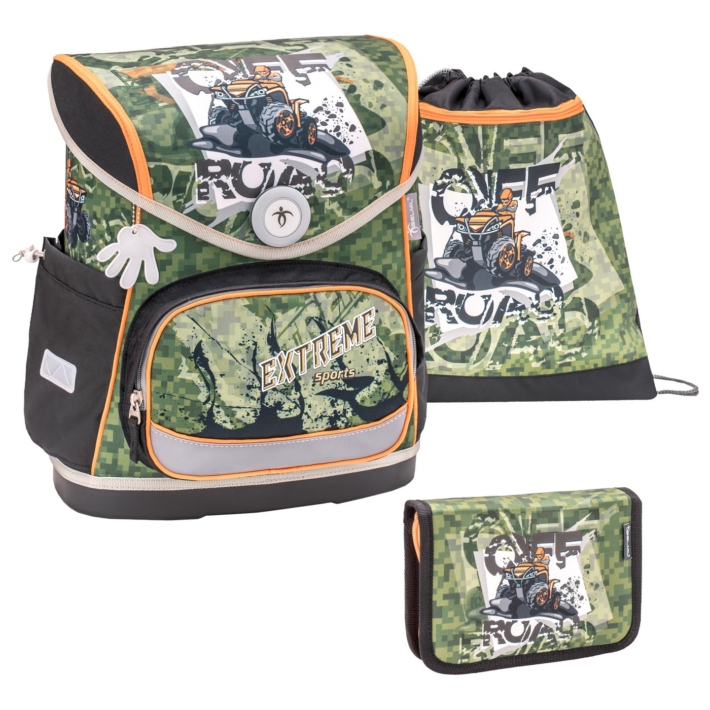 

Ранец Belmil Compact Extreme Off Road, Машина, с наполнением 405 41/9/EXTREM/SET