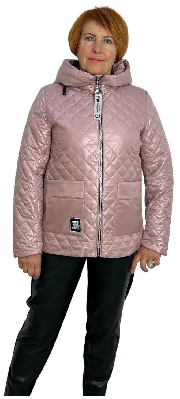 Куртка женская Choi 9669 розовая 46 RU