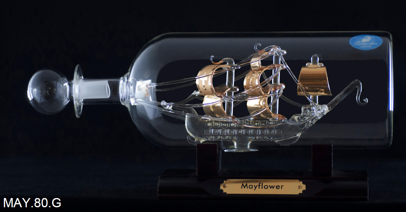 

Корабль в бутылке Мэйфлауэр KSVA-MF-MAY-80-G