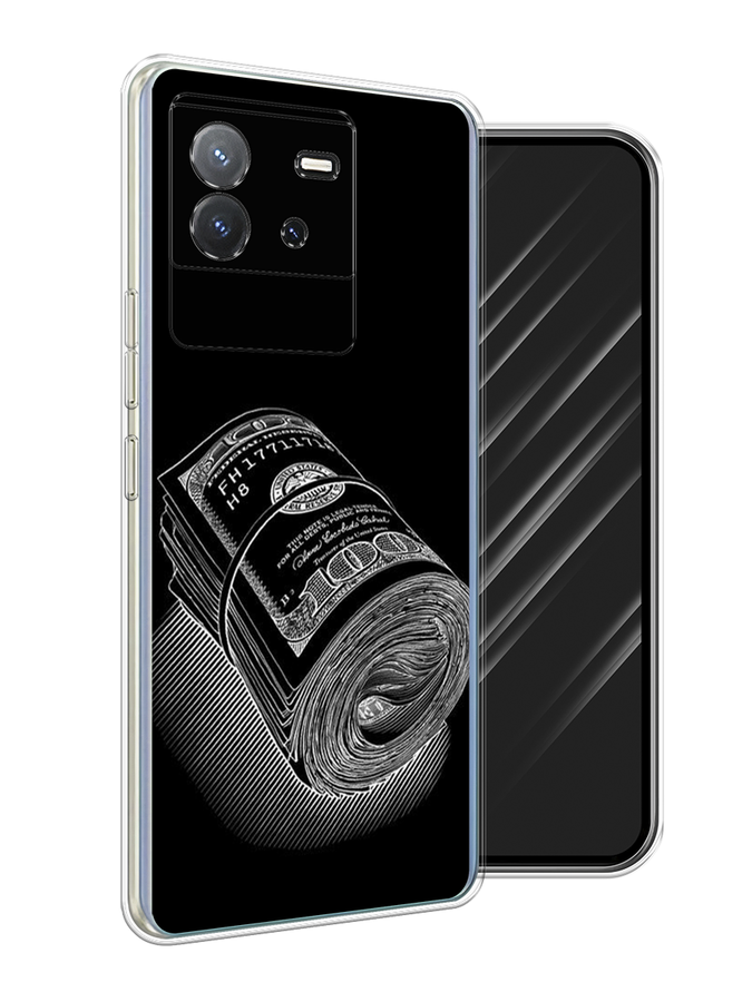 

Чехол Awog на Vivo T2 4G "Кубышка денег", Черный;серебристый, 269550-1