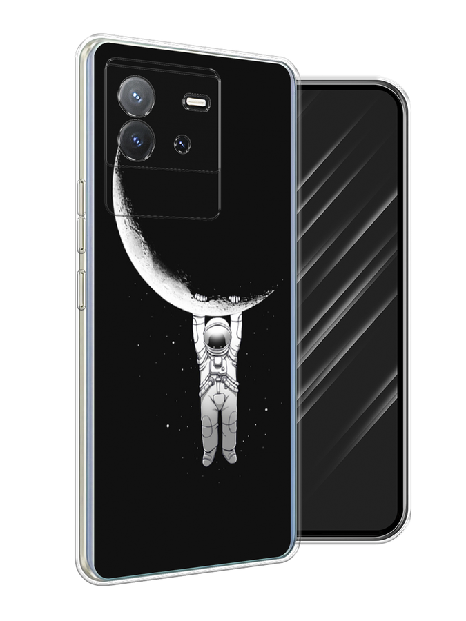 

Чехол Awog на Vivo T2 4G "Космонавт", Белый;черный, 269550-1