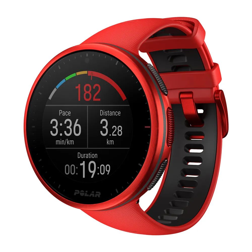 

Умные часы Polar Vantage V2 HR с монитором H10 (красный)