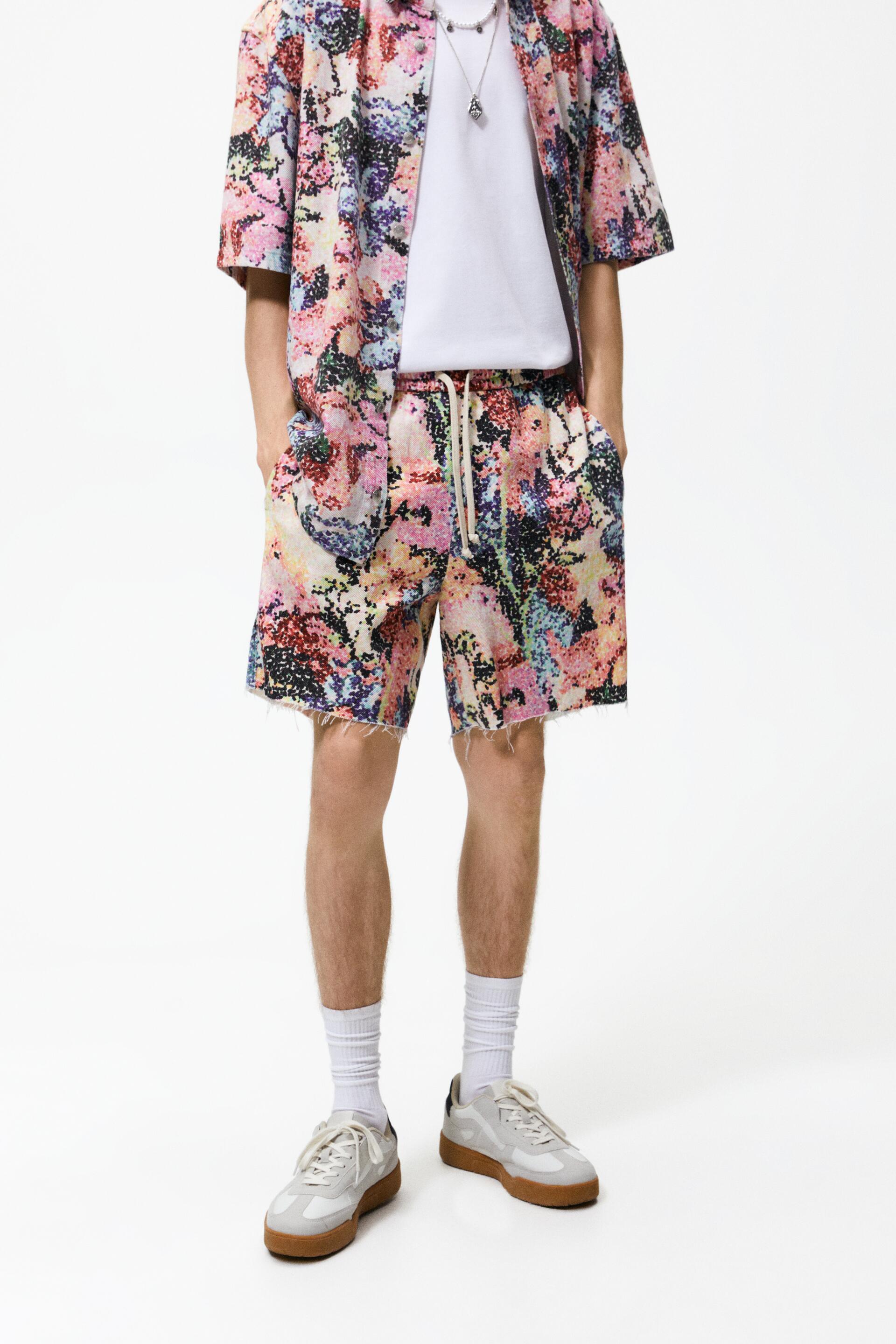 

Шорты мужские ZARA 06917313 разноцветные S (доставка из-за рубежа), 06917313