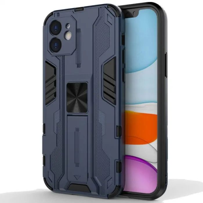 

Противоударный чехол-подставка для iPhone 11 с защитой камеры, Зеленый