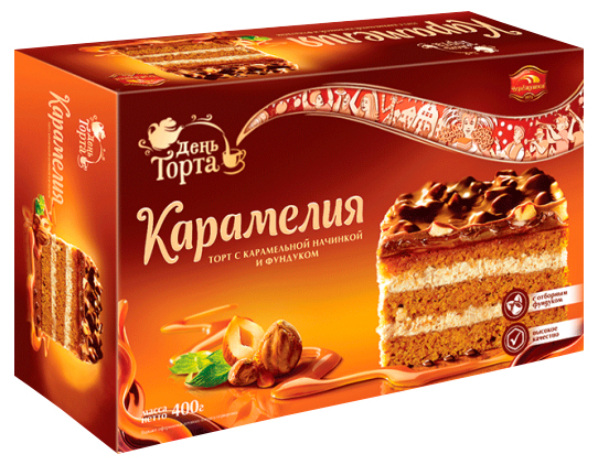 Торт Черемушки Карамелия 400 г