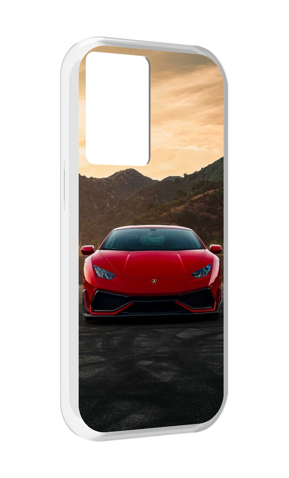 

Чехол MyPads lamborghini 1 мужской для OnePlus Nord N20 SE, Прозрачный, Tocco