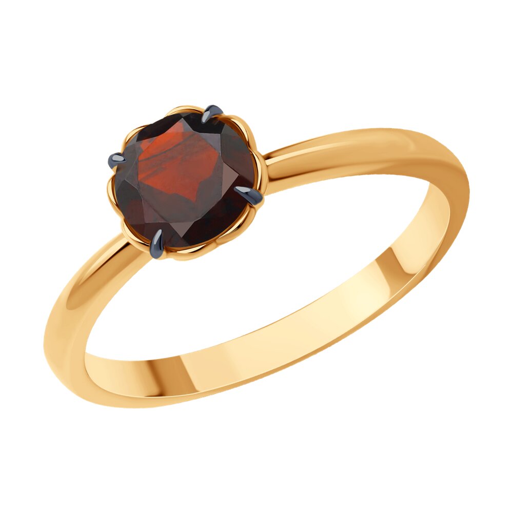 

Кольцо из золота р. , Diamant 51-310-01766-3, гранат, 51-310-01766-3