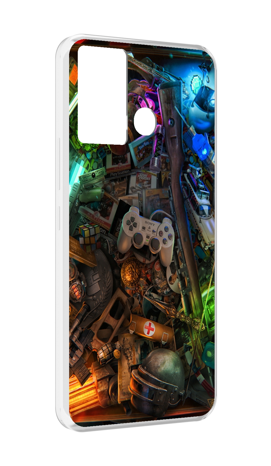 

Чехол MyPads JlaMBcPa6eM для Infinix Hot 12 Play, Прозрачный, Tocco