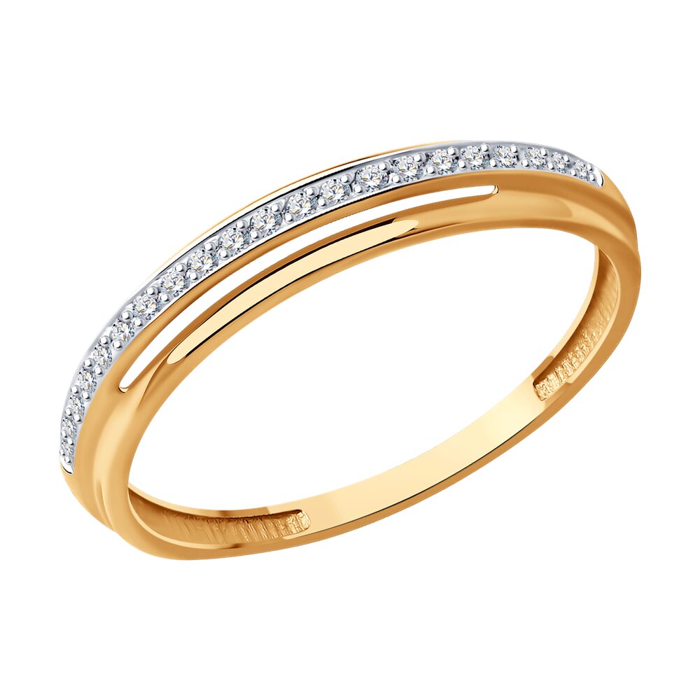 

Кольцо из красного золота с бриллиантом р. , Diamant 51-210-01897-1, 51-210-01897-1