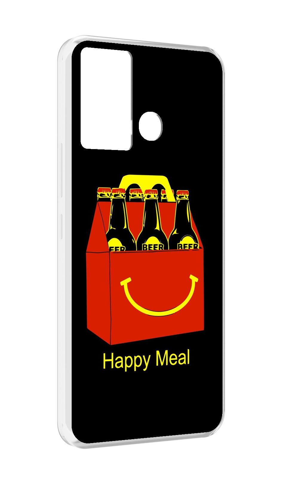 

Чехол MyPads Happy Meal для Infinix Hot 12 Play, Прозрачный, Tocco