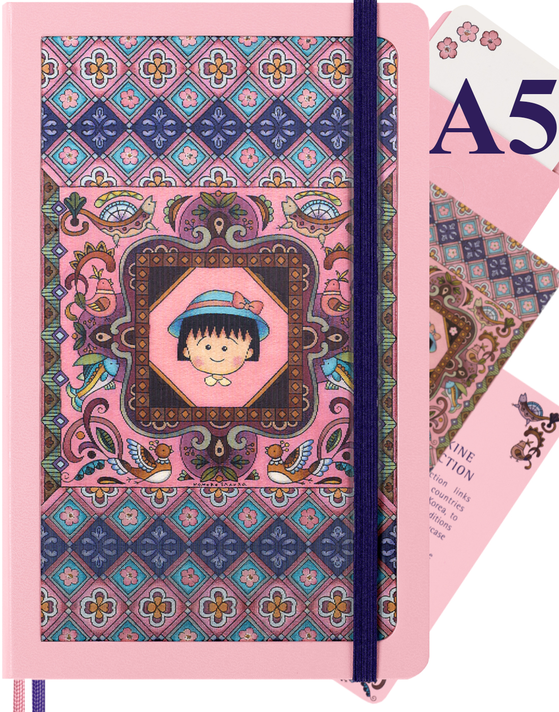 

Блокнот в линейку Moleskine Limited Edition Momoko Sakura 130x210 мм, Sakura