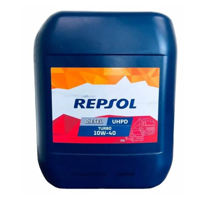 фото Repsol 6426r масло дизельное diesel turbo uhpd 10w40 синт.20л repsol 1шт