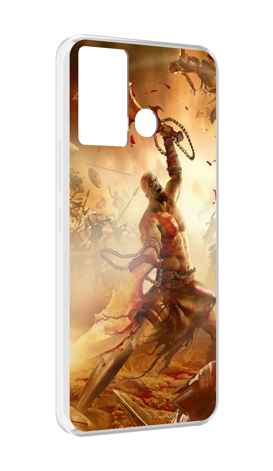 

Чехол MyPads God Of War III для Infinix Hot 12 Play, Прозрачный, Tocco