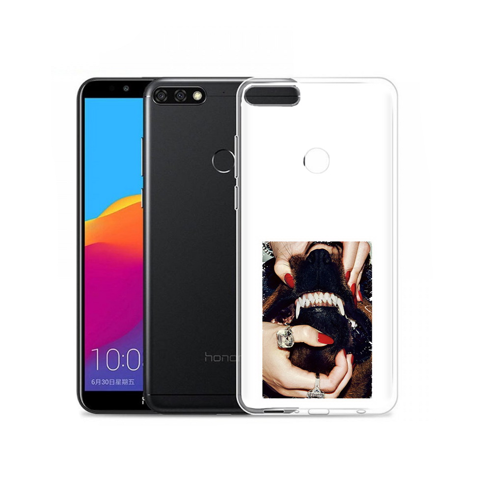 

Чехол MyPads Tocco для Honor 7C Pro маникюр (PT113786.47.457), Прозрачный, Tocco