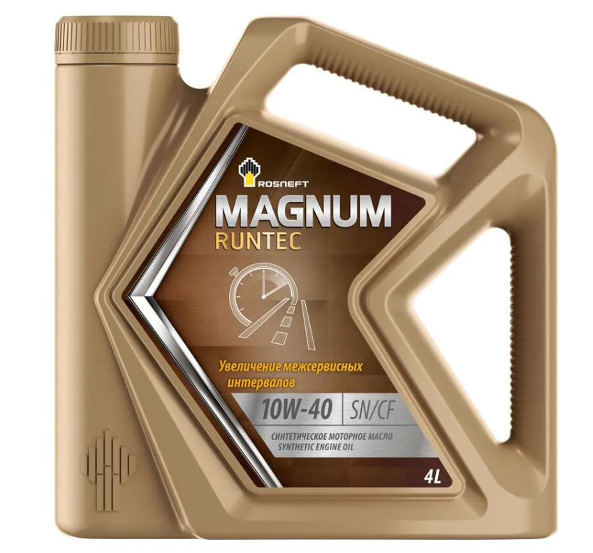 

Роснефть Magnum Runtec 10w-40 синт. 60л. (SN/CF) Масло моторное