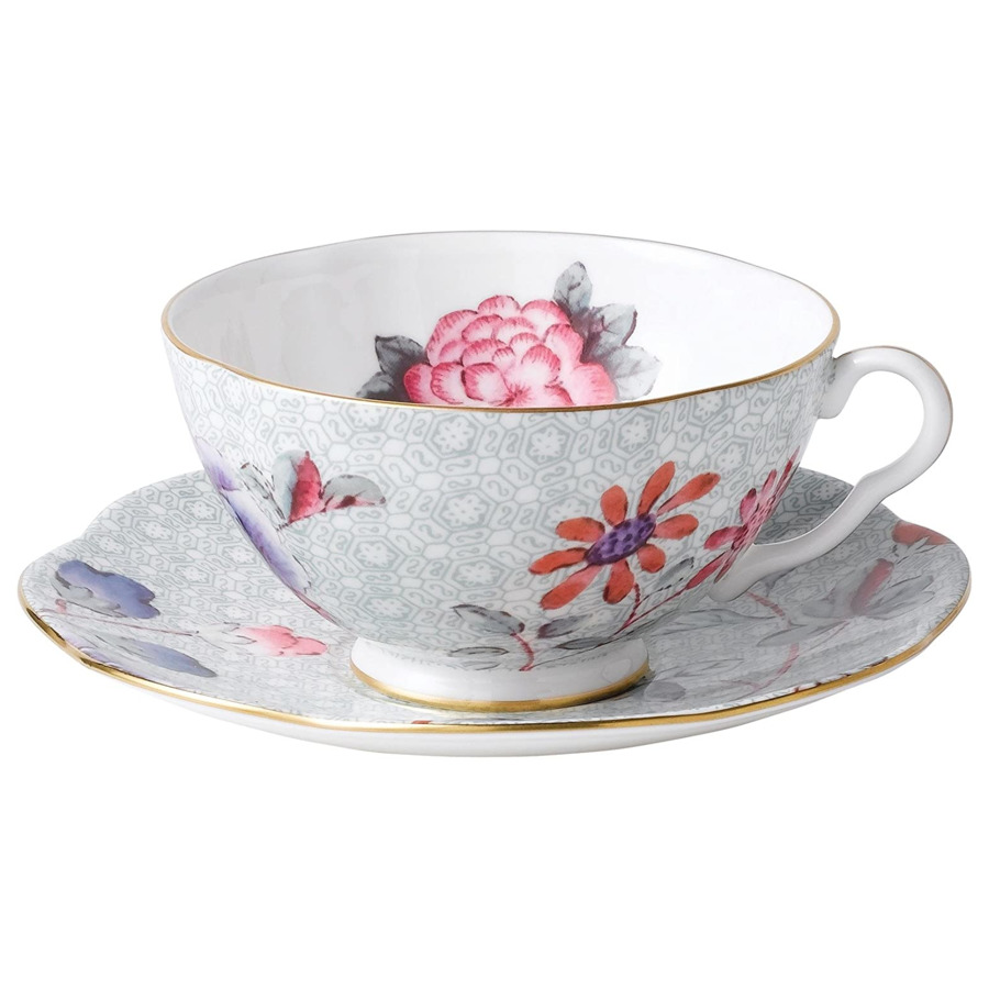 

Чашка чайная с блюдцем Wedgwood Кукушка 180 мл, зеленая, фарфор, Зеленый