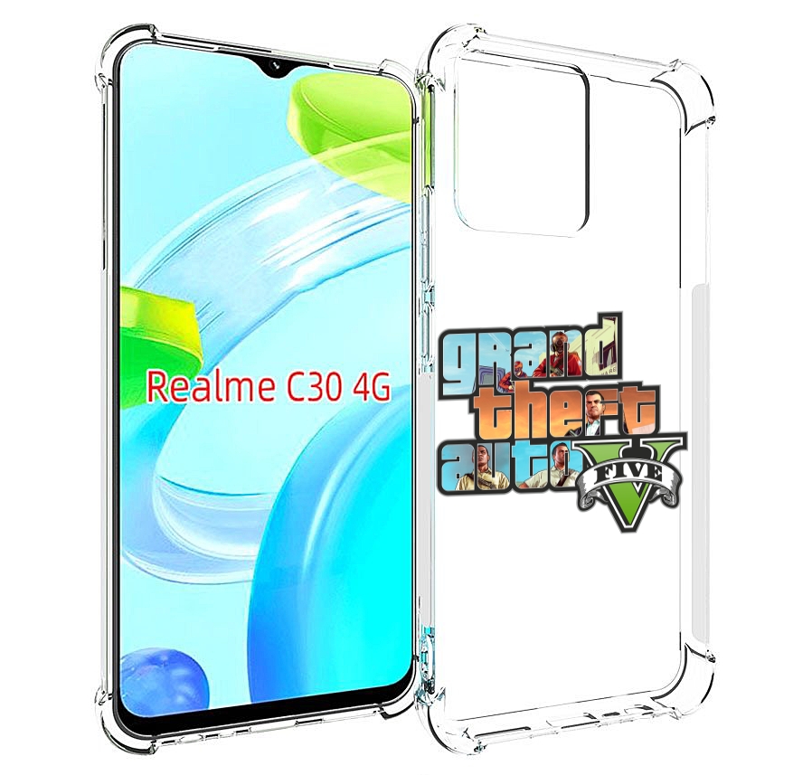 

Чехол MyPads ГТА для Realme C30 4G / Narzo 50i Prime, Прозрачный, Tocco