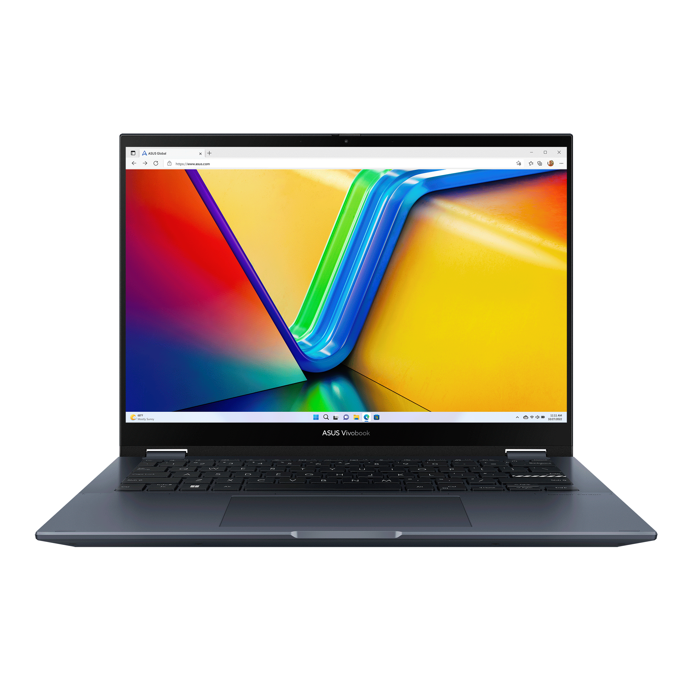 Ноутбук Asus Vivobook S 14 Flip TP3402VA-LZ350W синий (90NB10W1-M00DB0)