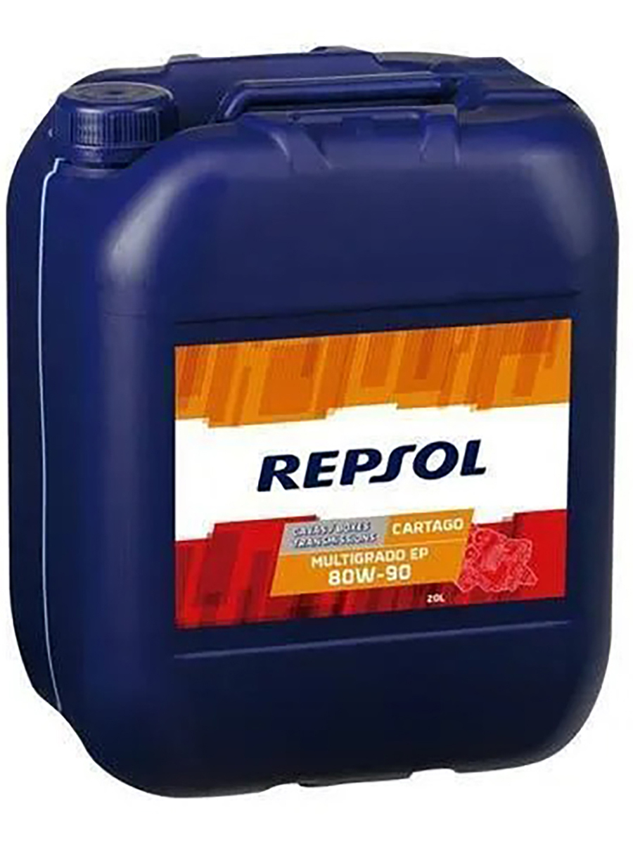фото Repsol 6134/r repsol cartago multigrado ep 80w90 (api gl-5) трансм. масло 20л