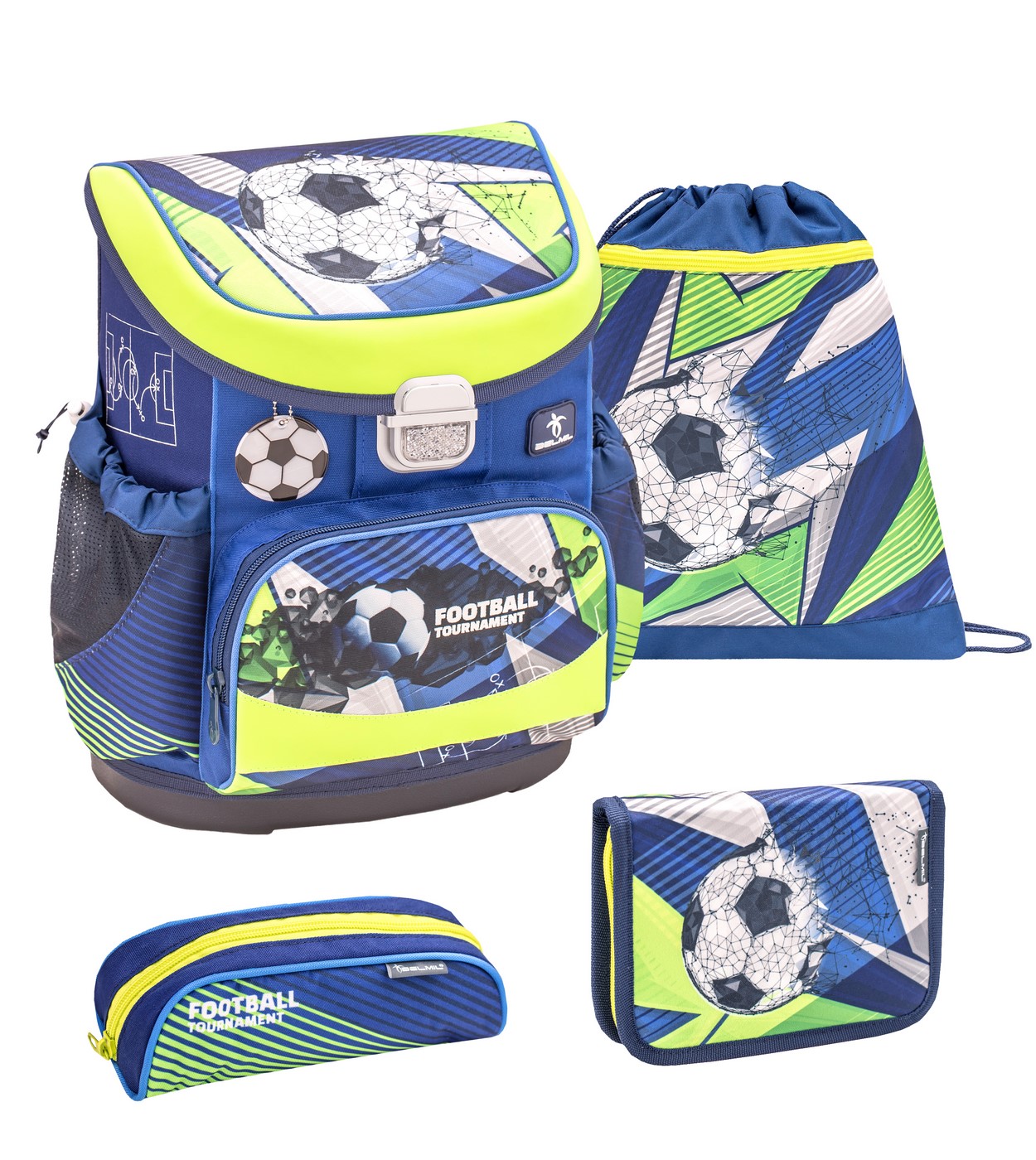 

Ранец Belmil Mini Fit Football Rournament, Футбол, с наполнением 405 33/9/FOOTBA/SET