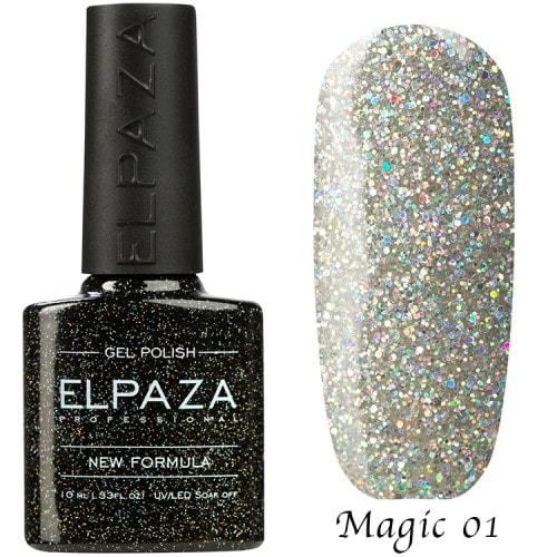 

Гель-лак ELPAZA Magic Glitter №1 Космическая пыль, 10 мл