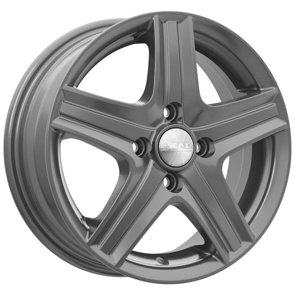 

Колесный диск SKAD R14 5.5J PCD4x100 ET38 D67.1 1460127, Серый, Магнум