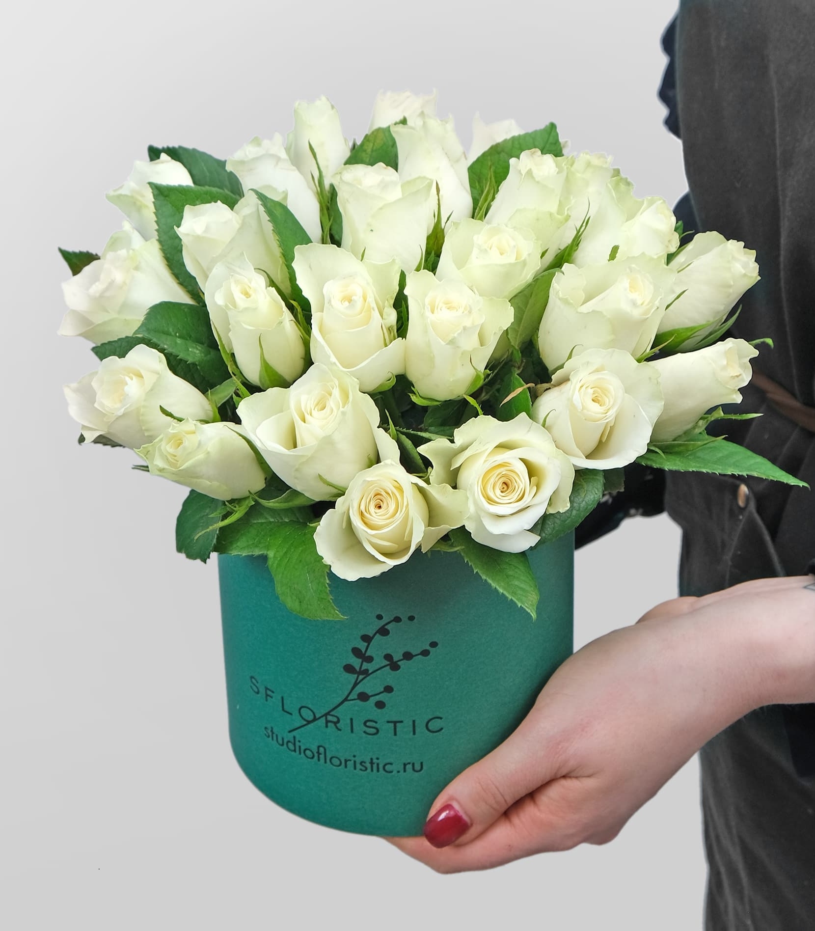 Композиция Studio Floristic из Роз 25 шт 40 см Искренняя любовь 600019293024