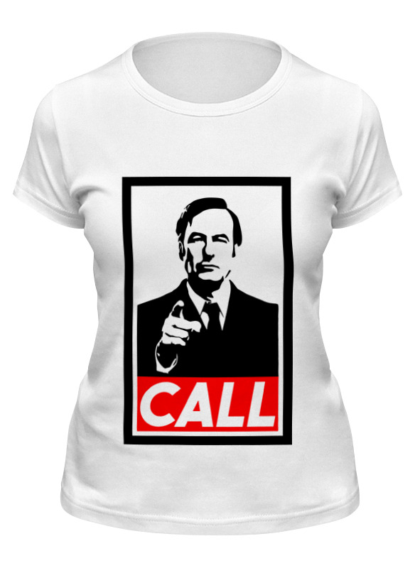 

Футболка женская Printio Better call saul белая 2XL, Белый, Better call saul