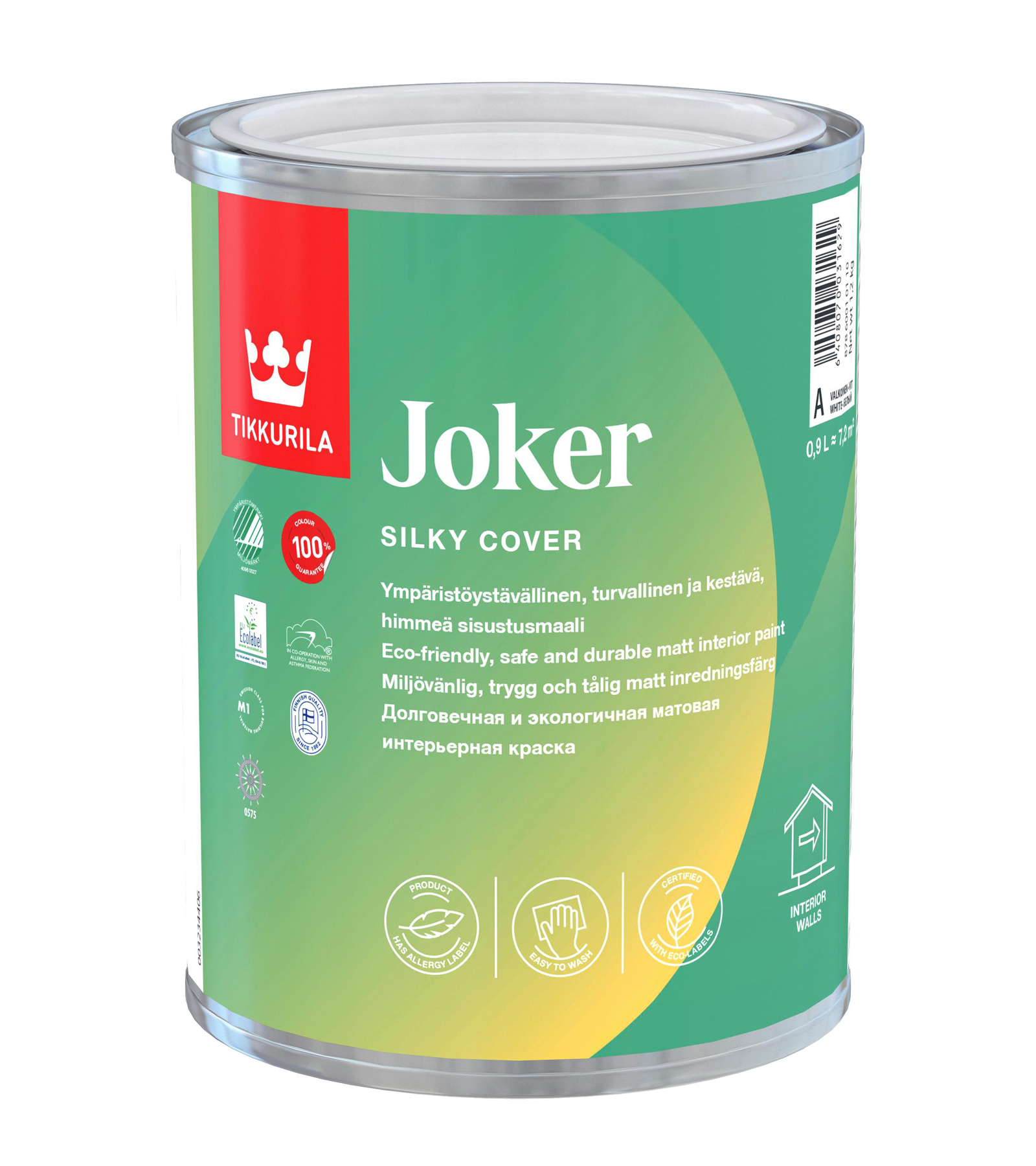 фото Краска tikkurila joker, база a, 0,9 л