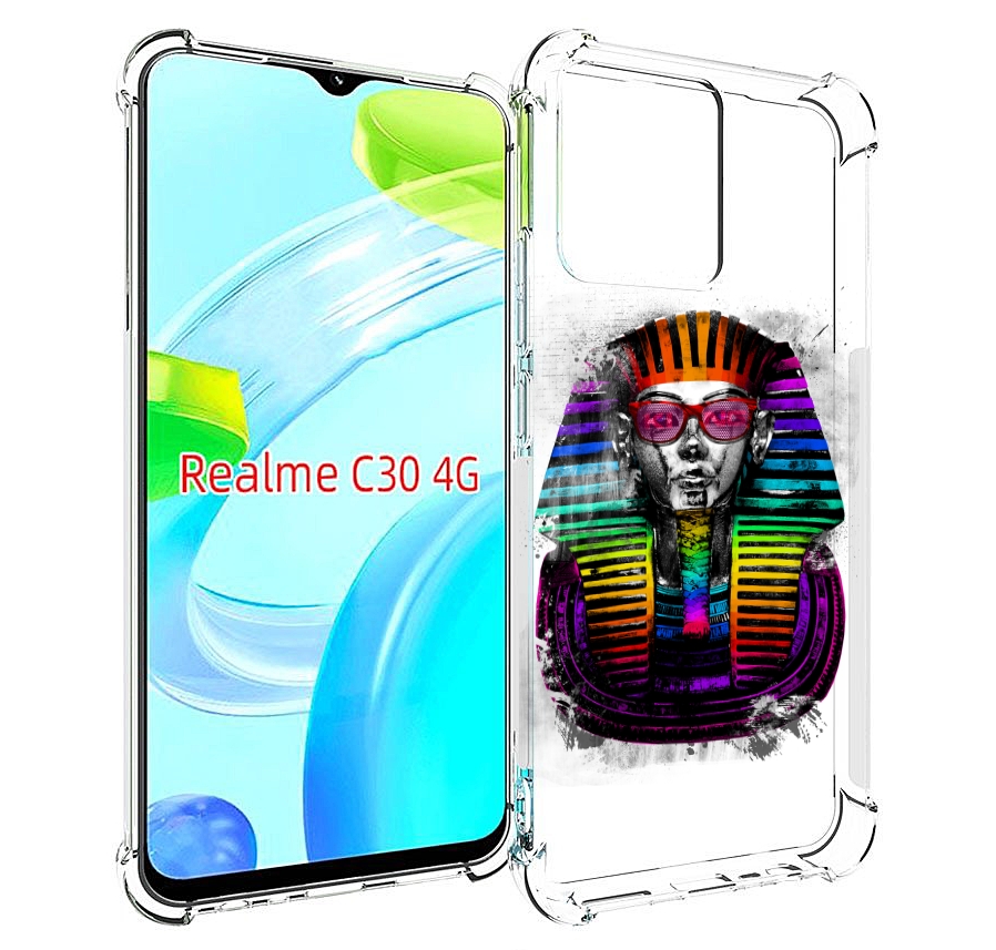 Чехол MyPads модная богиня для Realme C30 4G / Narzo 50i Prime