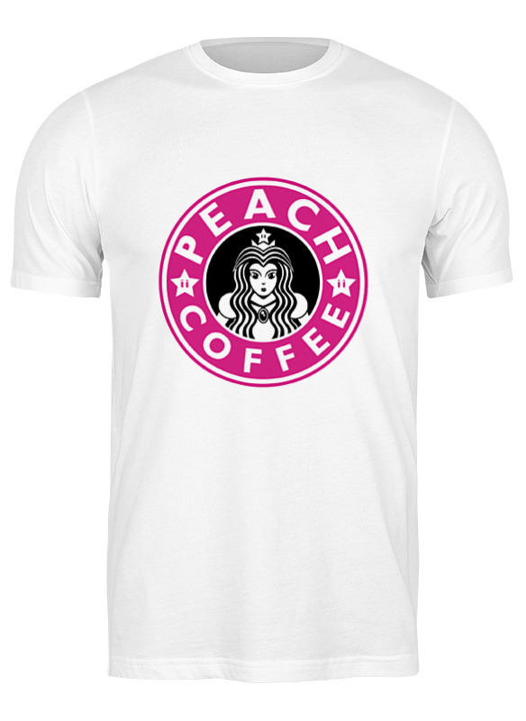 

Футболка мужская Printio Princess peach coffee 0701105 белая XL, Белый, Princess peach coffee 0701105