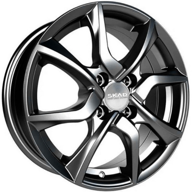 

Колесный диск SKAD R15 6J PCD4x100 ET38 D67.1 2030305, Черный;серебристый, Тулон