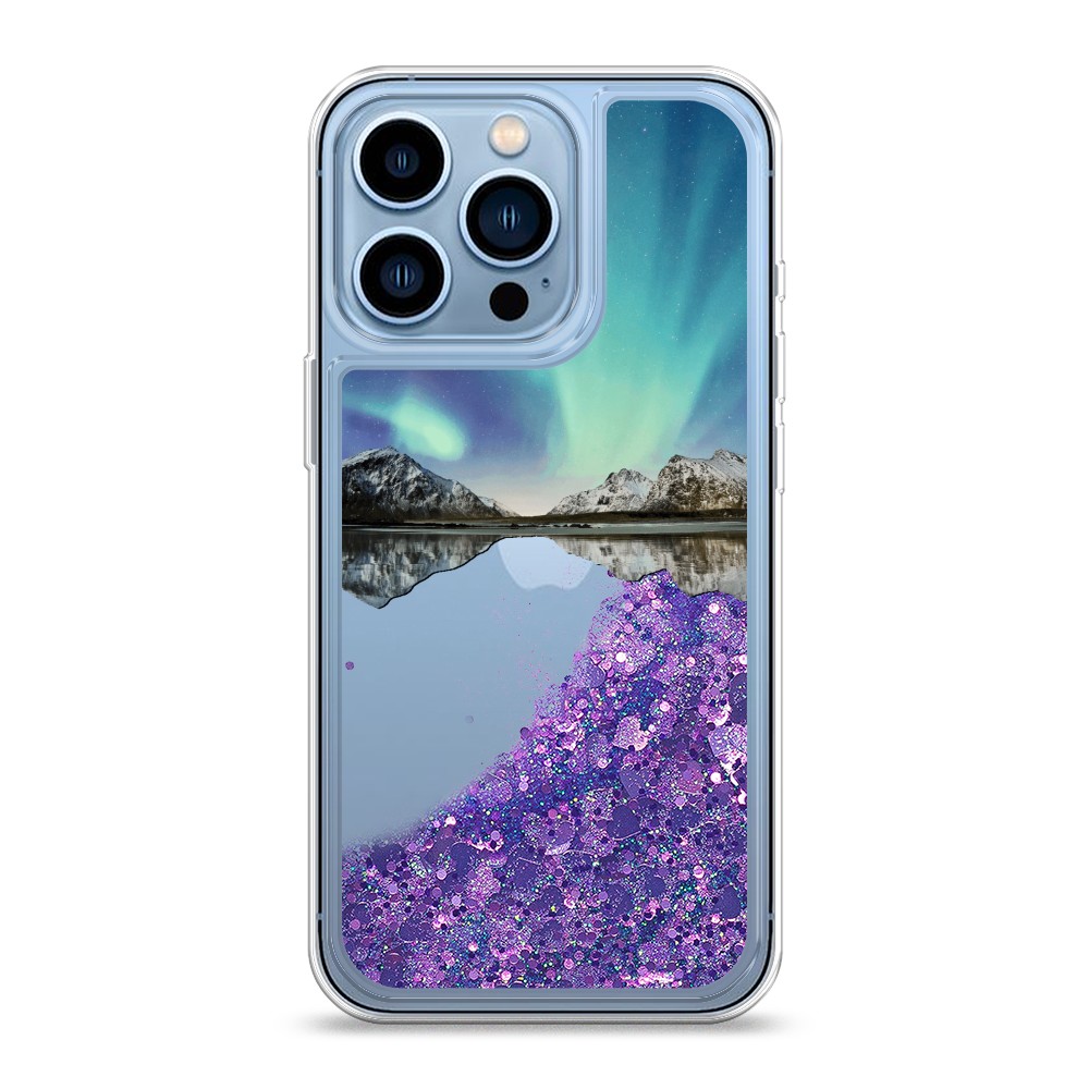 

Чехол Awog на Apple iPhone 13 Pro / Айфон 13 Pro "Горное озеро и сияние", Разноцветный, 14392-1