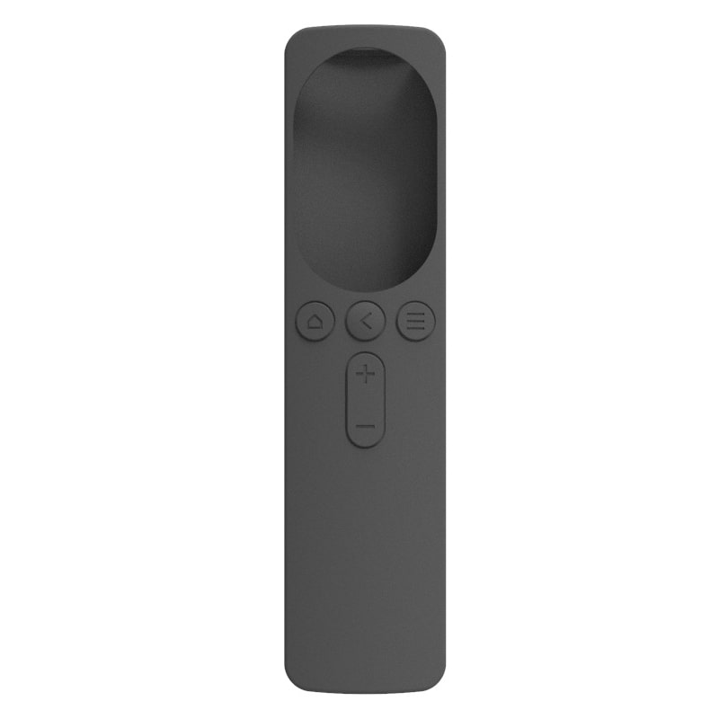 фото Силиконовый чехол для пульта xiaomi bluetooth touch voice remote control 4a / 4c black padda