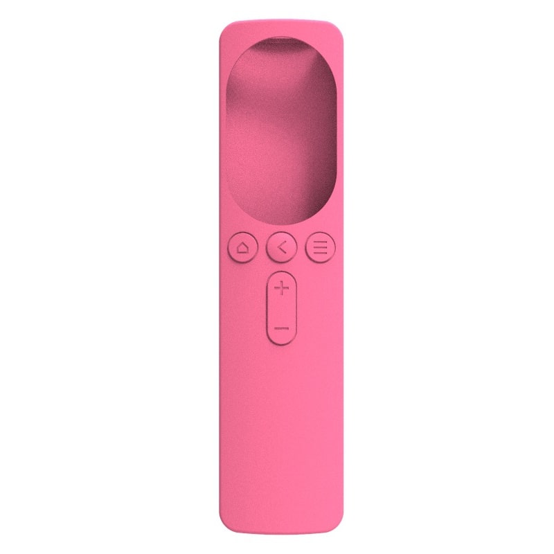 фото Силиконовый чехол для пульта xiaomi bluetooth touch voice remote control 4a / 4c pink padda