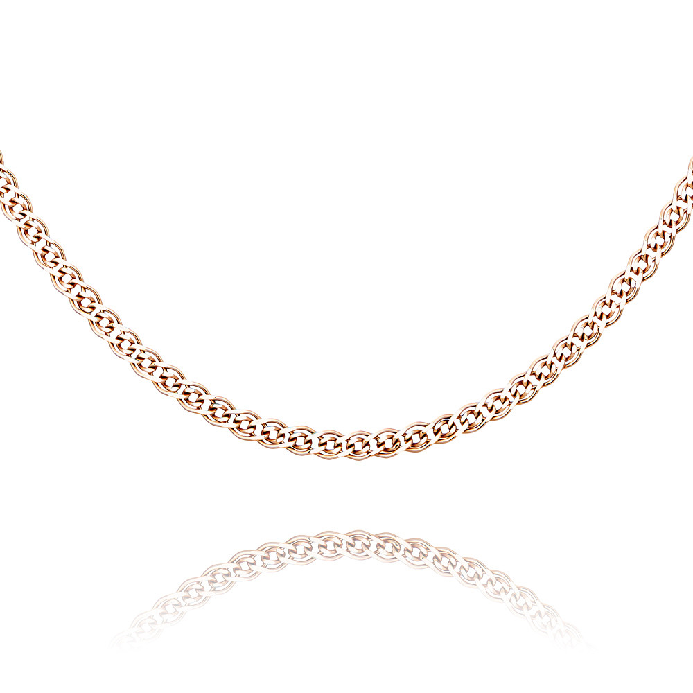 

Цепочка из красного золота 50 см ADAMAS Ц028697/01-А507-01, Золотистый, Ц028697/01-А507-01