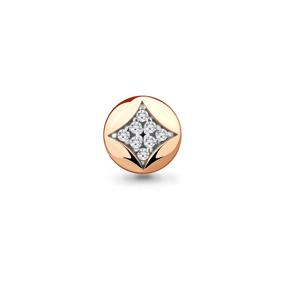 

Подвеска из серебра с фианитом Aquamarine 24274А_925_з, 24274А_925_з
