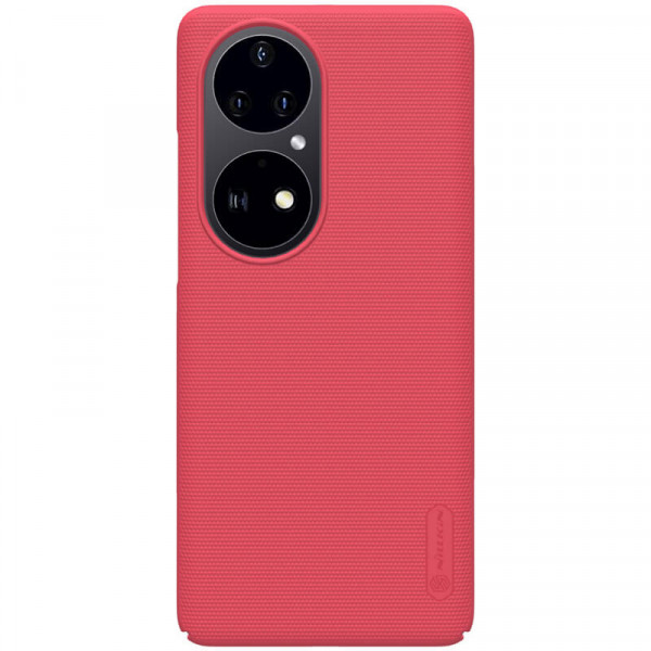 

Пластиковый чехол Nillkin Super Frosted Shield для Huawei P50 Pro, Красный