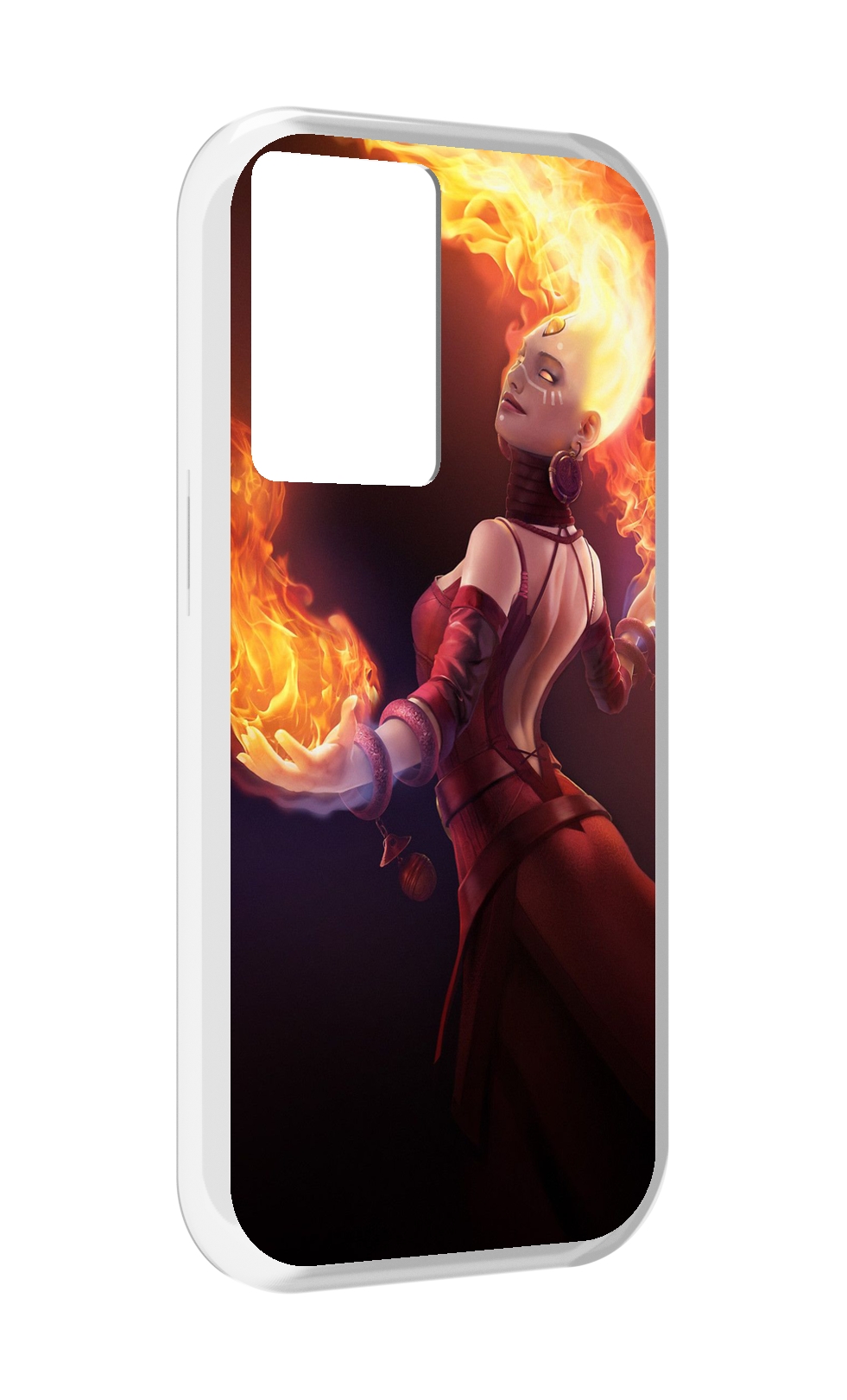 

Чехол MyPads dota 2 Lina для OnePlus Nord N20 SE, Прозрачный, Tocco