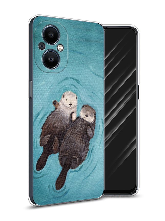 

Чехол Awog на OnePlus Nord N20 5G / ВанПлас Норд N20 5G "Парочка бобров", Разноцветный, 152550-10