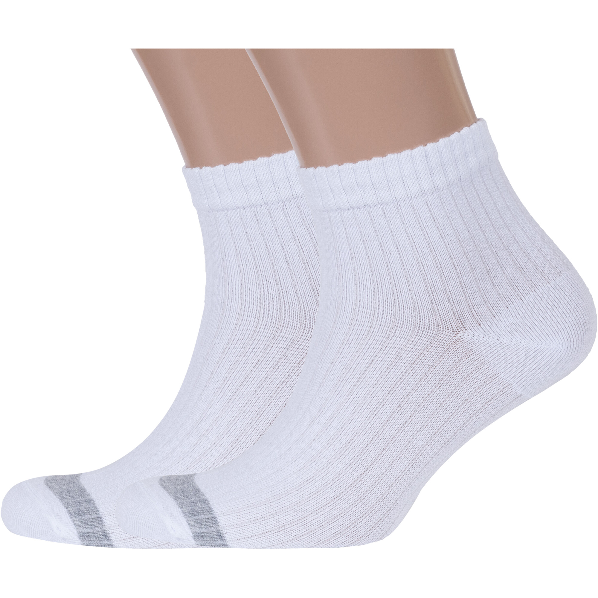 

Комплект носков мужских Красная Ветка 2-С-198 белых 27, 2 пары, Белый, 2-С-198