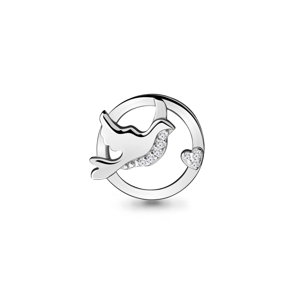 

Подвеска из серебра с фианитом Aquamarine 24265А_925_р, 24265А_925_р