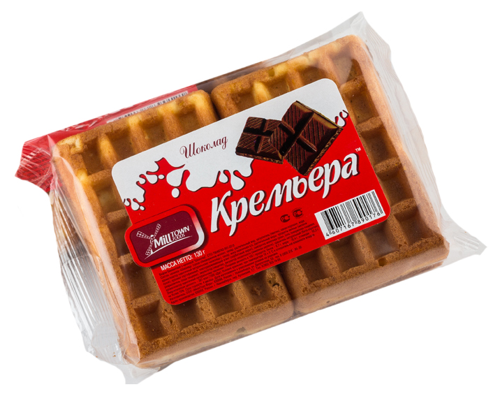 

Вафли мягкие Кремьера Шоколад 260 г