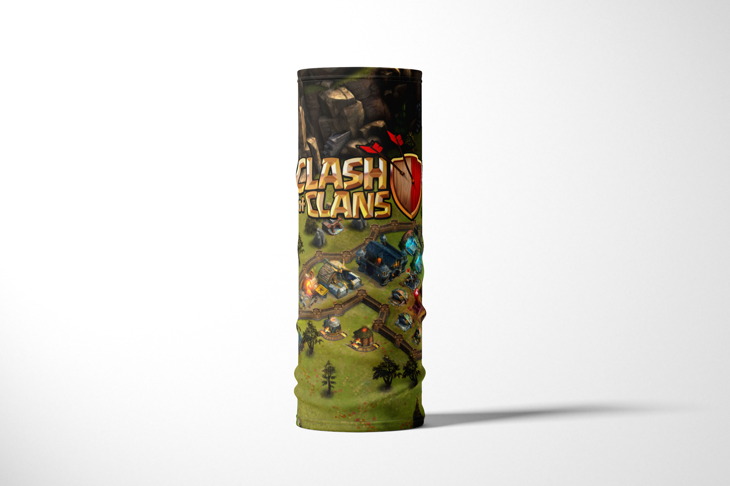 

Бандана / Бафф / Снуд-трансформер / Геймерам / Clash of Clans/Royale Clans, Разноцветный, BBuffVM_VM1781917
