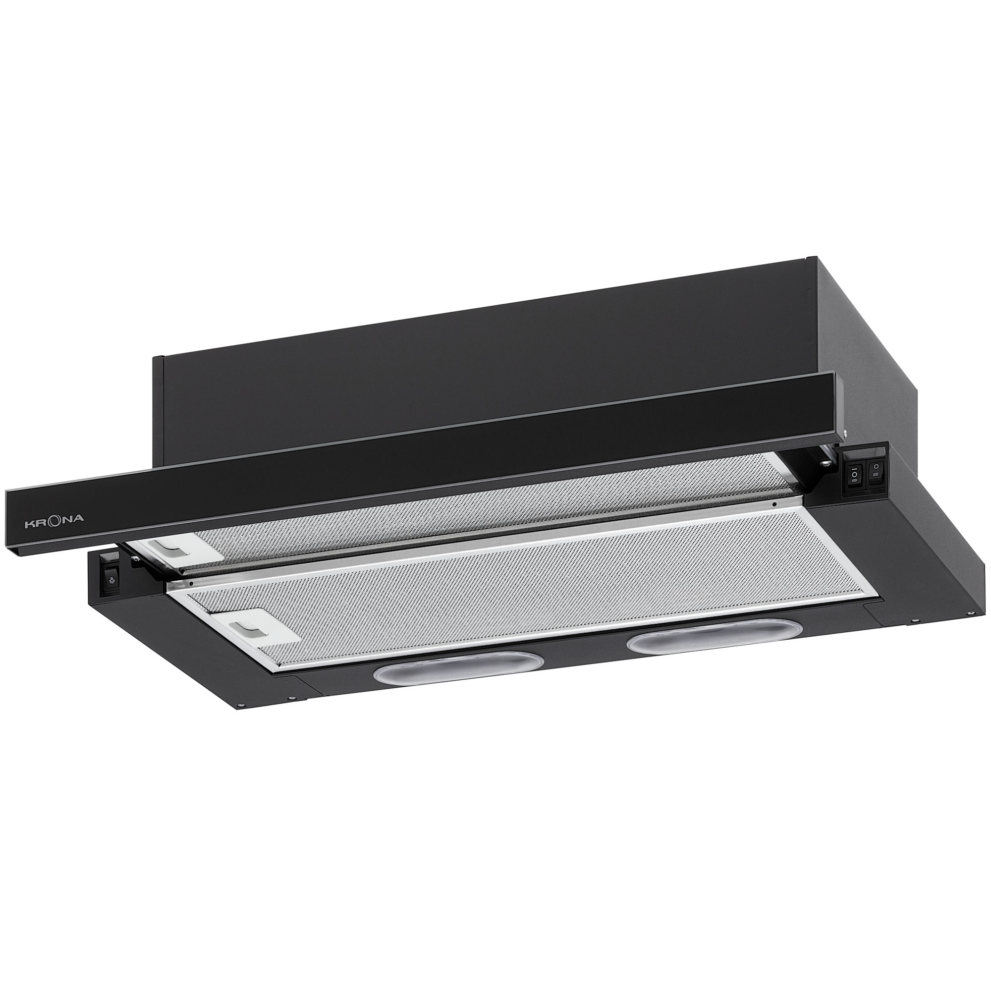 

Вытяжка встраиваемая Krona KAMILLA 600 2DN GLASS черный, KAMILLA 600 2DN GLASS