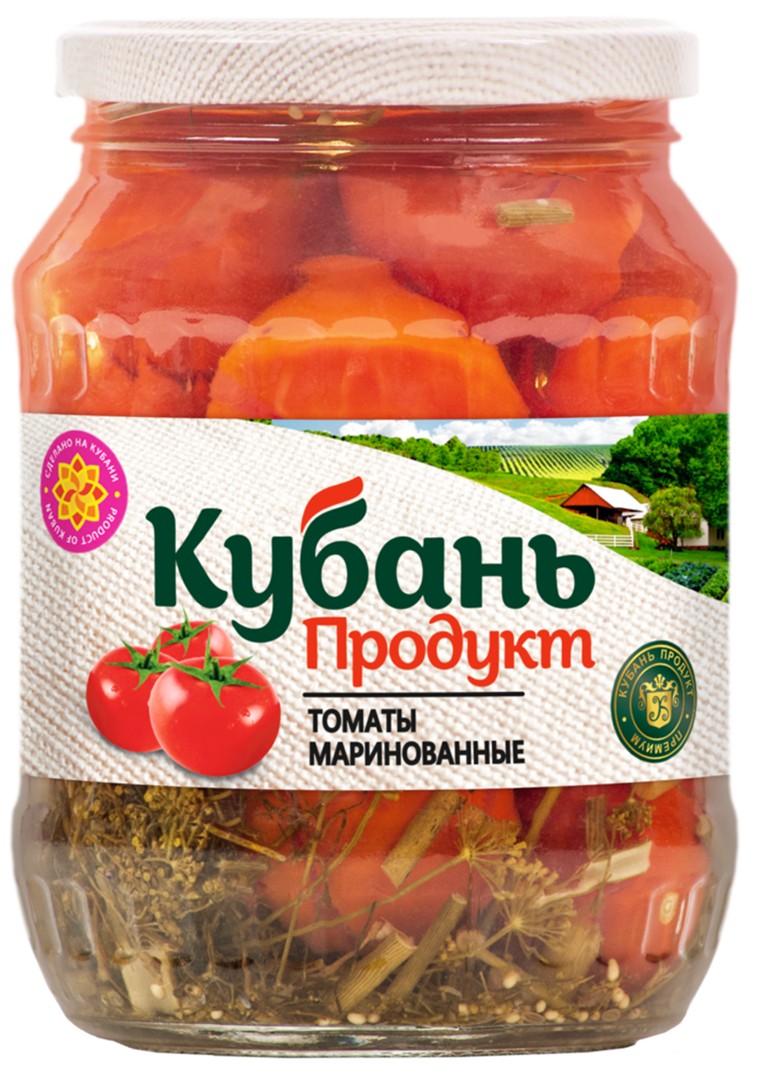 фото Томаты кубань продукт маринованные 680 г