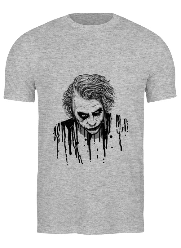 

Футболка мужская Printio Джокер серая S, Джокер