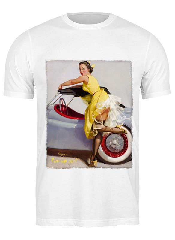 

Футболка мужская Printio Pin-up girl 0672105 белая XL, Белый, Pin-up girl 0672105