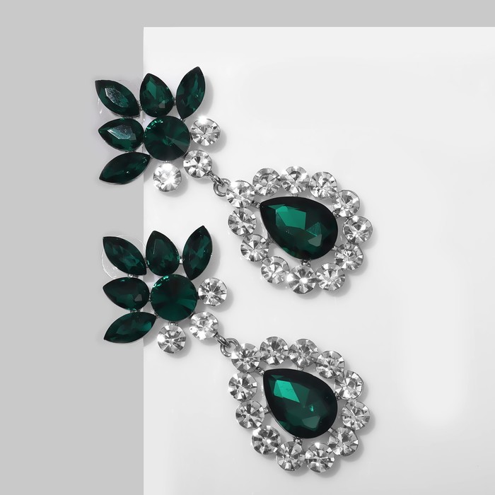 

Серьги из металла Queen Fair 9690860, стекло, 9690860