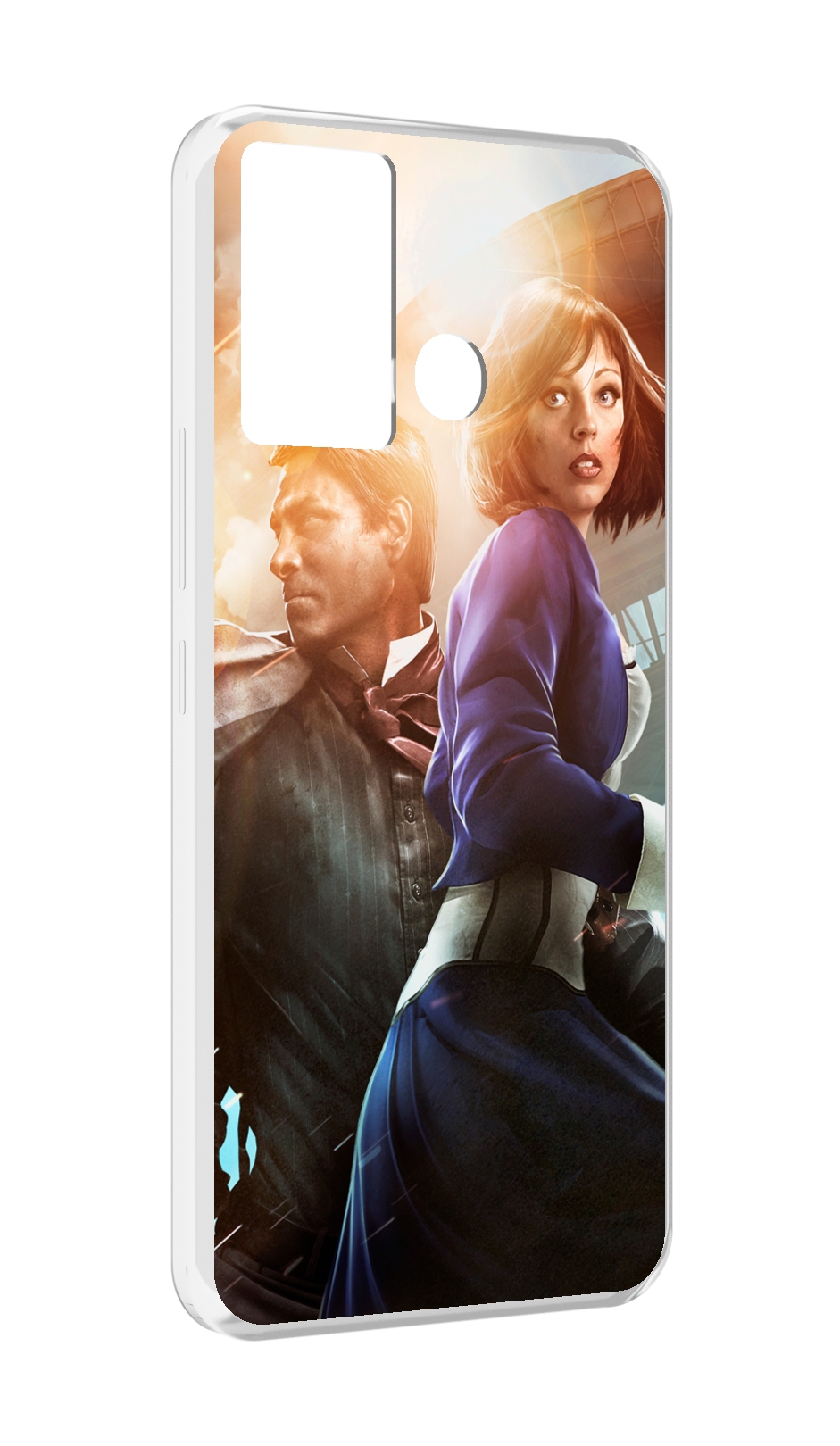 

Чехол MyPads Bioshock Infinite для Infinix Hot 12 Play, Прозрачный, Tocco